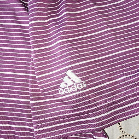 Adidas Golf XL Climacool Striped Tee Active - Picture 6 of 6